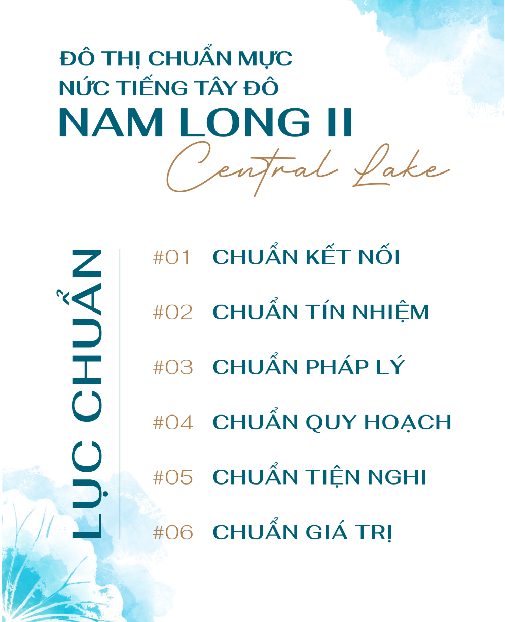 Đô thị chuẩn mực nức tiếng Tây Đô dự án Nam Long II Central Lake