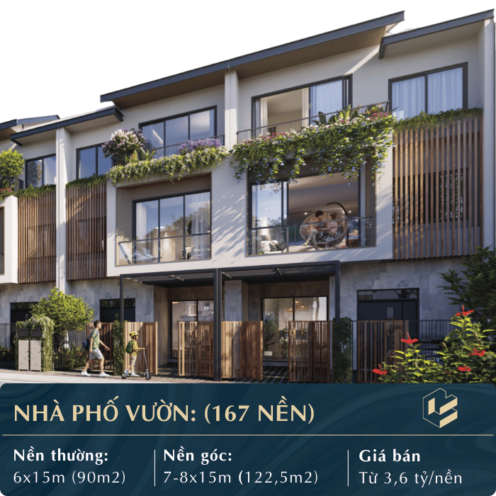 Nhà phố vườn Nam Long 2